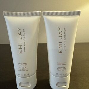 Emi Jay Dream Creme Indulgent Hair Mask 1 oz 30 ml Travel Size NEW X2